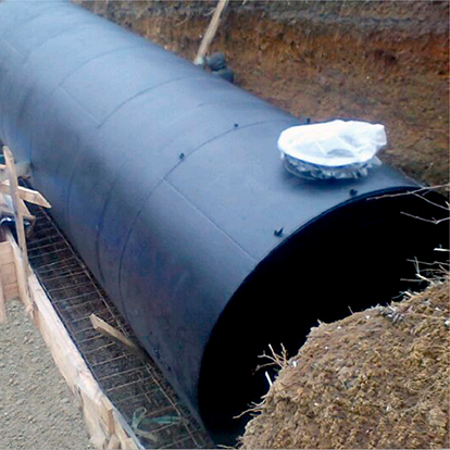 Резервуар подземный для аварийного слива дизельного топлива 15 м3